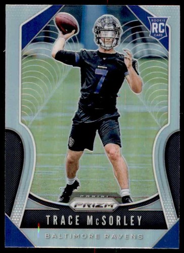 2019 Panini Prizm Football Prizm Silver Trace McSorley #309 PSA 9