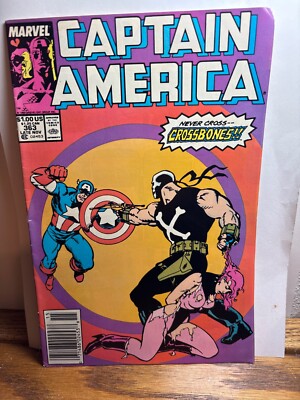 Captain America #363 (Marvel Comics Late November 1989)