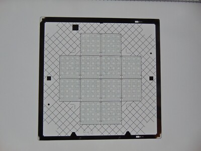 Cray 3 Supercomputer PCB Photomask for Board DO-02  Layer 4  Micromask