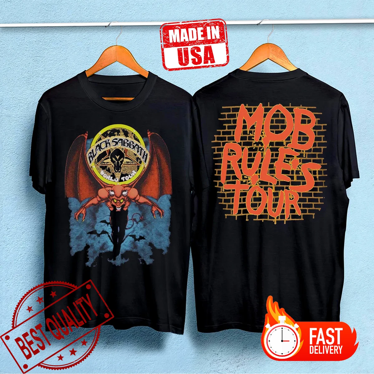 black sabbath mob rules shirt products for sale | eBay