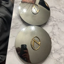 "LEXUS" WHEEL/RIM Chrome Wheel Center Caps # 10823 Pop-In ( qty 2)