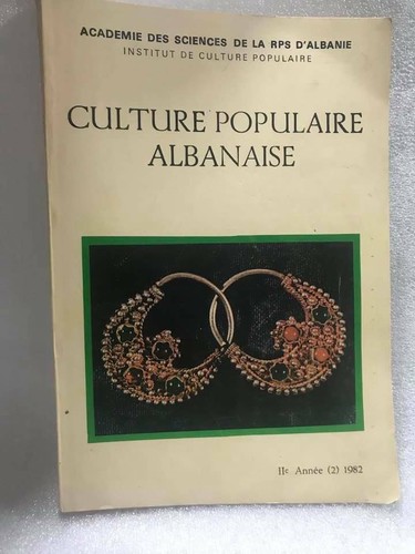 OLD 2 ALBANIAN BOOKS-CULTURE POPULAIRE ALBANAISE-1&2 ANNEE-1981-1982-COMMUNISM-R - Picture 15 of 26