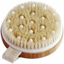 Body Brush for Wet or Dry Brushing - Gentle Exfoliating for Softer, Glowing Skin