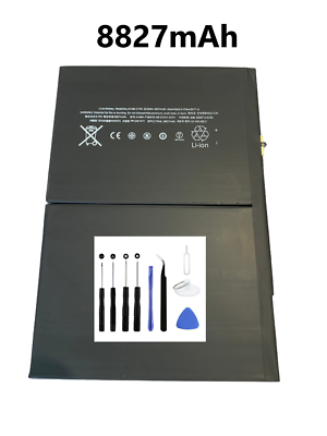 iPad 7th Gen 8827mAh Replacement Battery with Tool Kit A2197 A2198 iPad 7th Gen 8827mAh Replacement Battery with Tool Kit A2197 A2198