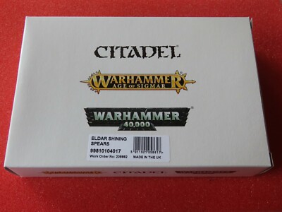 Warhammer 40k Aeldari Eldar Shining Spears Squad NIB Games Workshop WH40K OOP