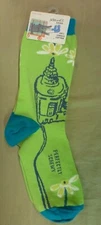 BlueQ Women's Novelty Socks Perfectly Screwy Sz 5-10