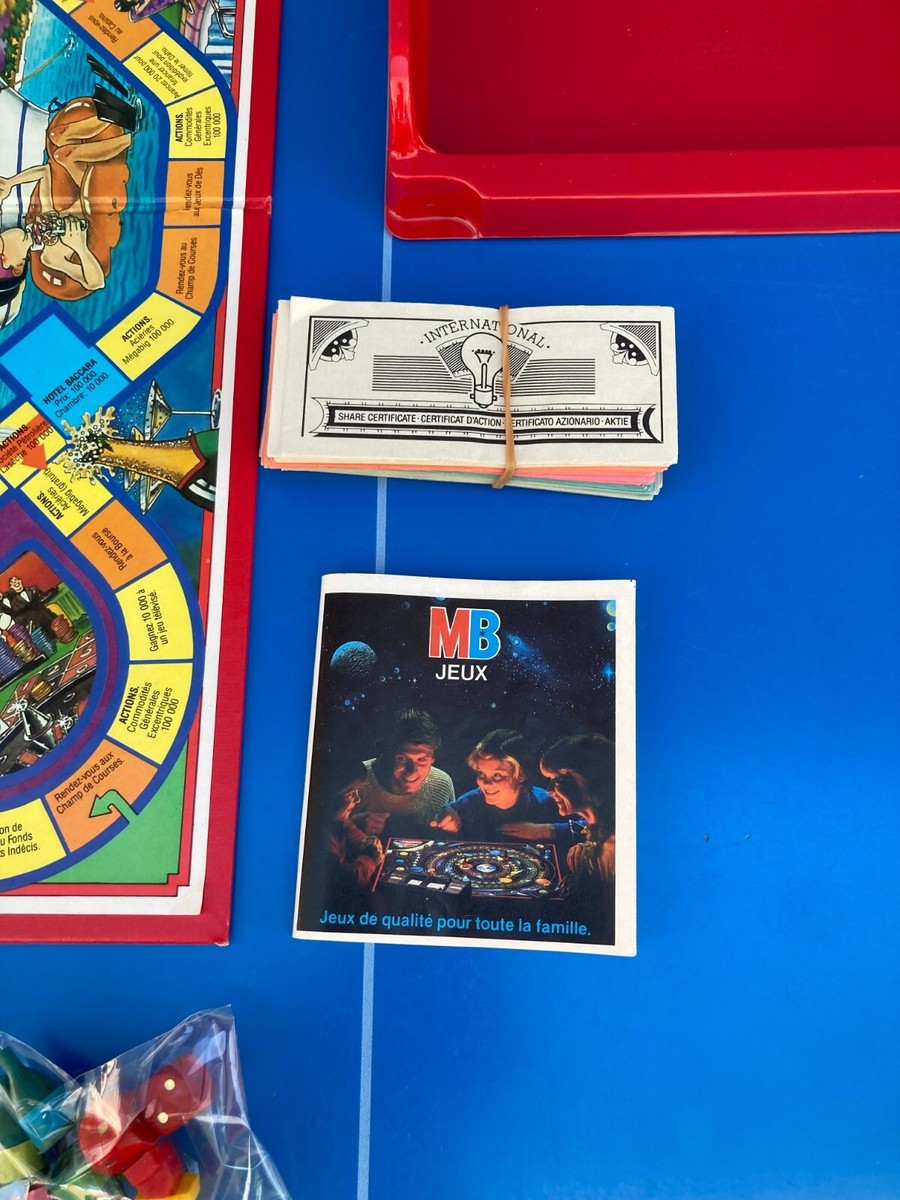Jeu De Société Vintage Le Flambeur – MB 1985 – Occasion En Très Bon état