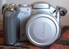 Canon PowerShot S2 IS 5.0MP Digital Camera - Silver - PARTS OR REPAIR