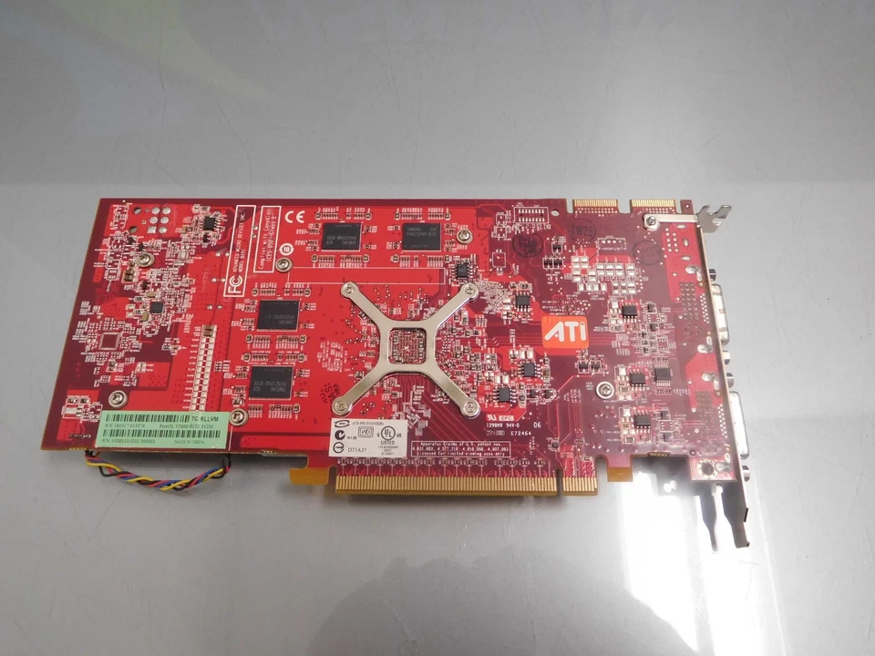 HP ATI FireGL V5600 PCI-E X16 512MB GDDR4 128-Bit Crossfire 456207-001 Dual DVI - Image 4 of 4