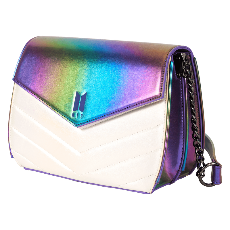 BTS Funko Pop! By Loungefly BTS Iridescent Quilted Crossbody