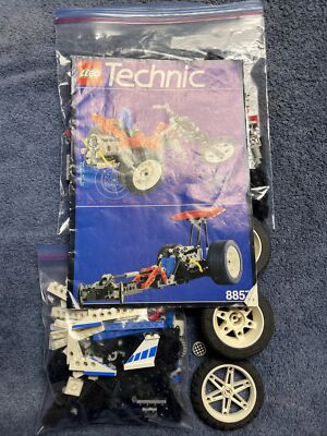 LEGO Technic Lot 8824 Hovercraft 99.99% Complete & 8857 Street Chopper Complete