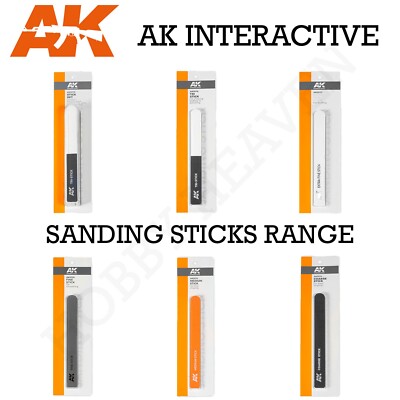 AK Interaktive Schleifstäbchen Sortiment Singles und Set Schneller Versand