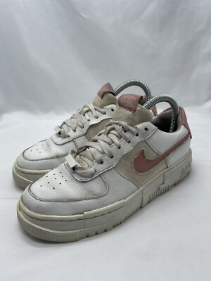 Nike AF1 Pixel Air Force 1 Summit White Rust Pink CK6649-103 Women's US 7 - Used