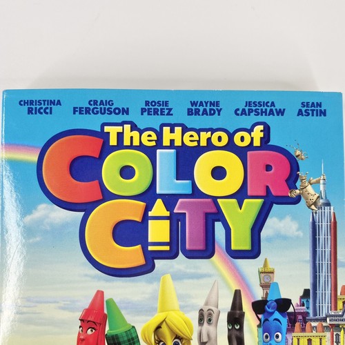 The Hero of Color City DVD Magnolia Home Entertainment Crayons 2014 Ricci, Astin - Picture 12 of 12
