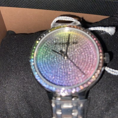 COACH*~JOSIE 34mm Stainless Steel~(Rainbow Face) Watch W  display picture 3