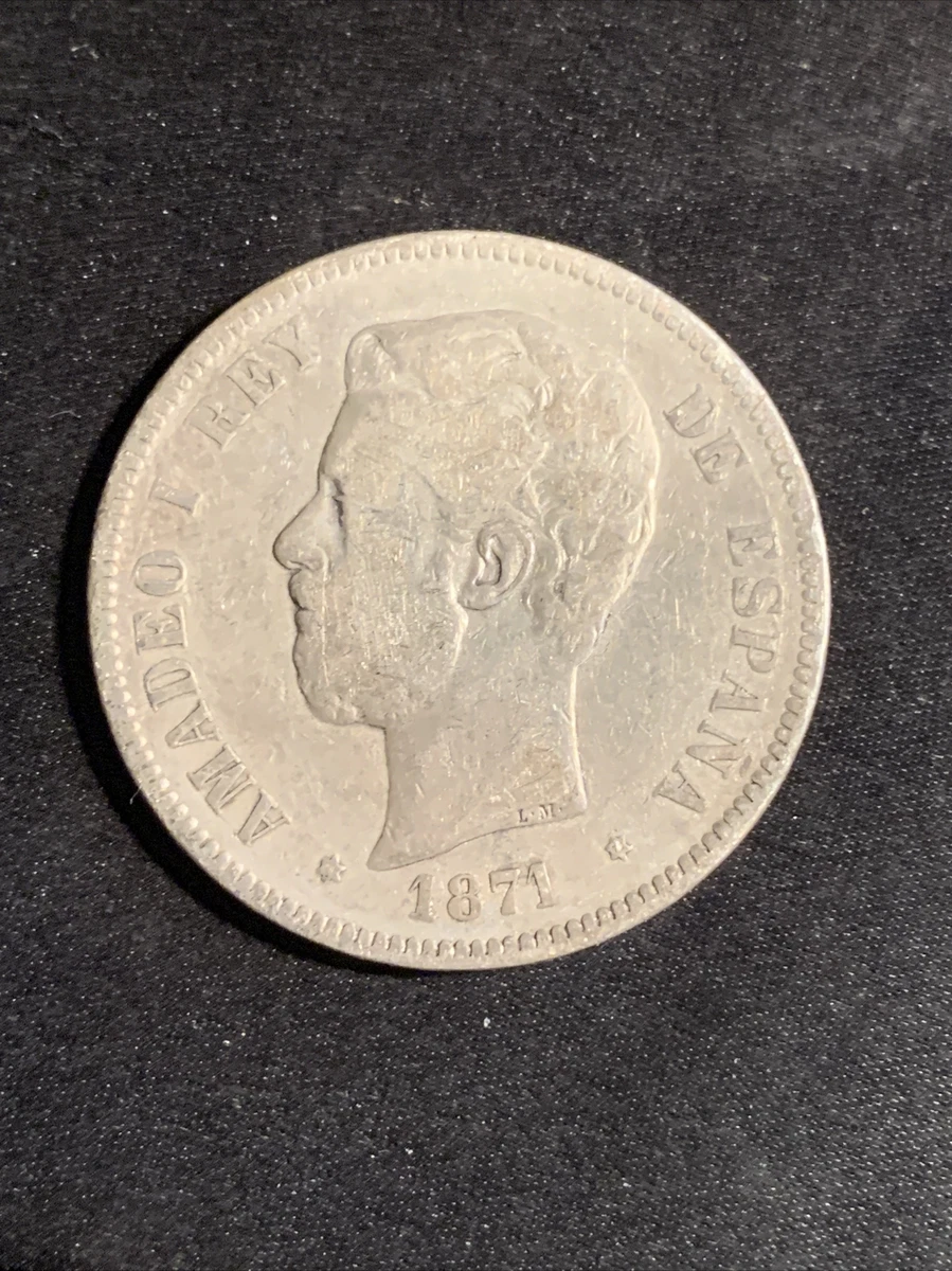1871 Year Spanish Coins for sale | eBay