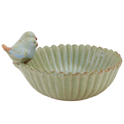 Pot de fleurs créateur oiseau bureau jardin décoration vendre mangeoire vert succulent