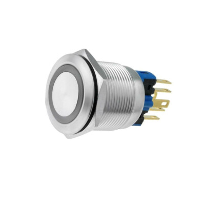 V22-21R-24G-S Schalter: vandalensicher Pos: 2 SPST-NO + SPST-NC 3A/220VAC ONPOW