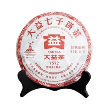 2010 TAETEA 7572 Dayi Shu Puerh Menghai Tea Pu Er Ripe Puer Cake 357g