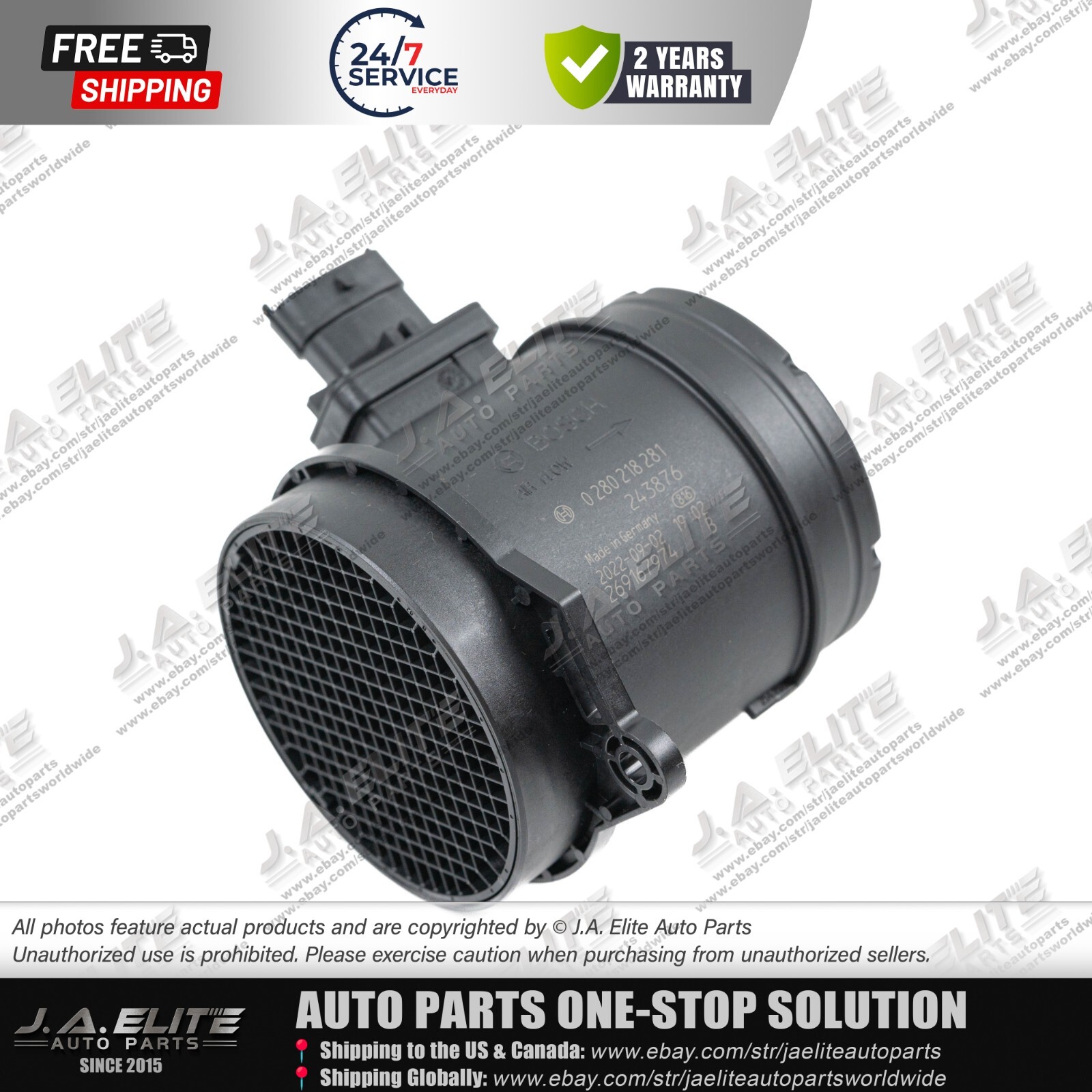 Genuine Air Flow Meter fits Maserati Ghibli Quattroporte Levante 670002164