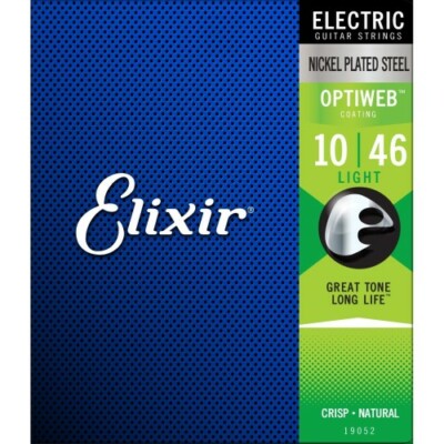 Elixir 19052 Electric Optiweb Light 010 - 046 | Neu