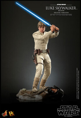 Star Wars Hot Toys 9049442 Luke Skywalker DX25 Deluxe Set Brand