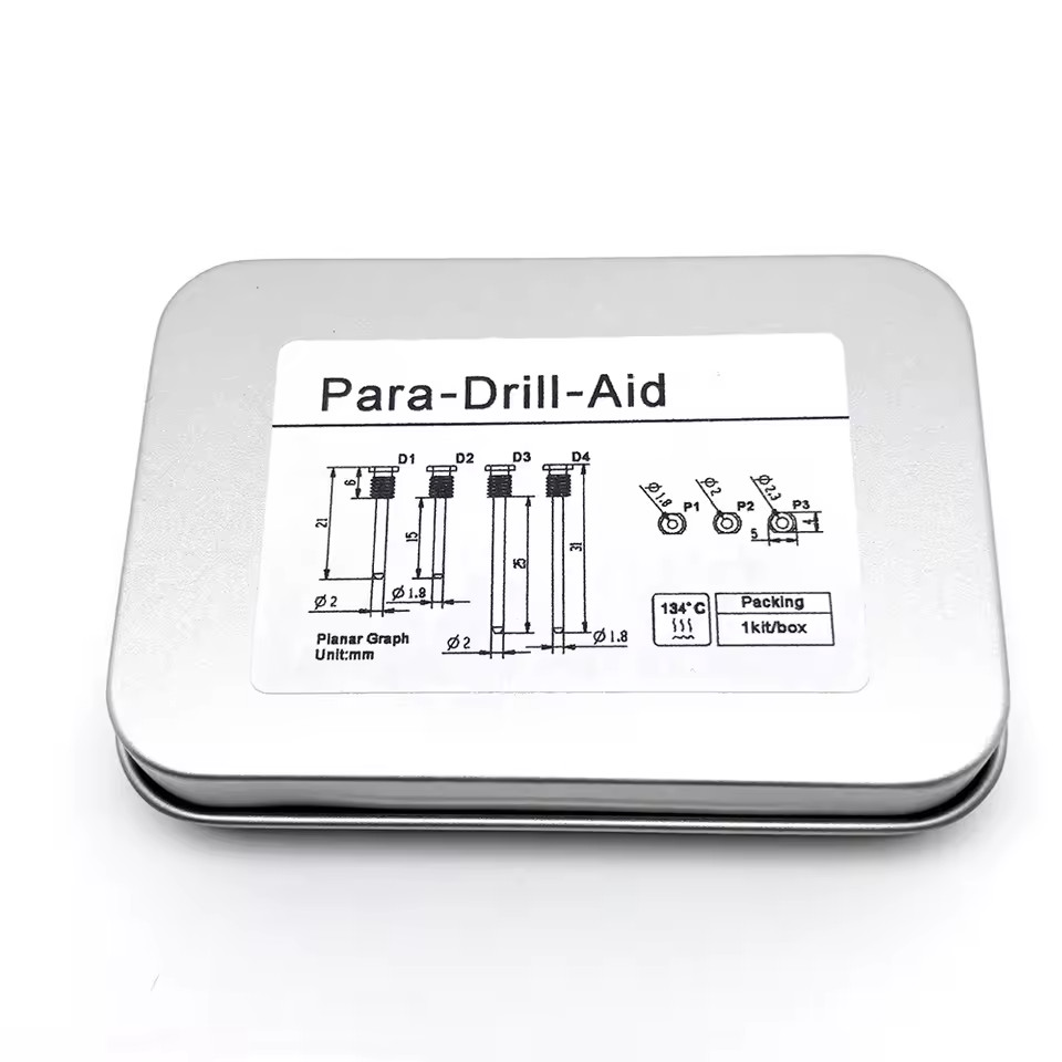 Dental Implant Parallel Para Drill Aid Guide Pins Drill Sleeves Position ITI Kit