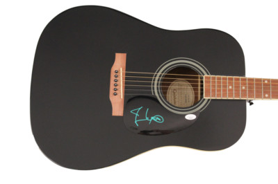 JIM CUDDY SIGNED AUTOGRAPH GIBSON EPIPHONE ACOUSTIC GUITAR - BLUE RODEO JSA COA