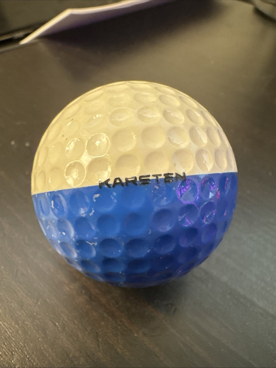 Ping Eye Golf Ball - White & Dark Blue - Karsten #4 | eBay