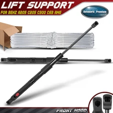 2x Front Hood Lift Support Struts for Mercedes-Benz A205 C205 C300 C43  C63 AMG