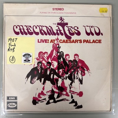 Checkmates LTD - Live At Caesar's Palace 12  Vinyl Record LP Near Mint