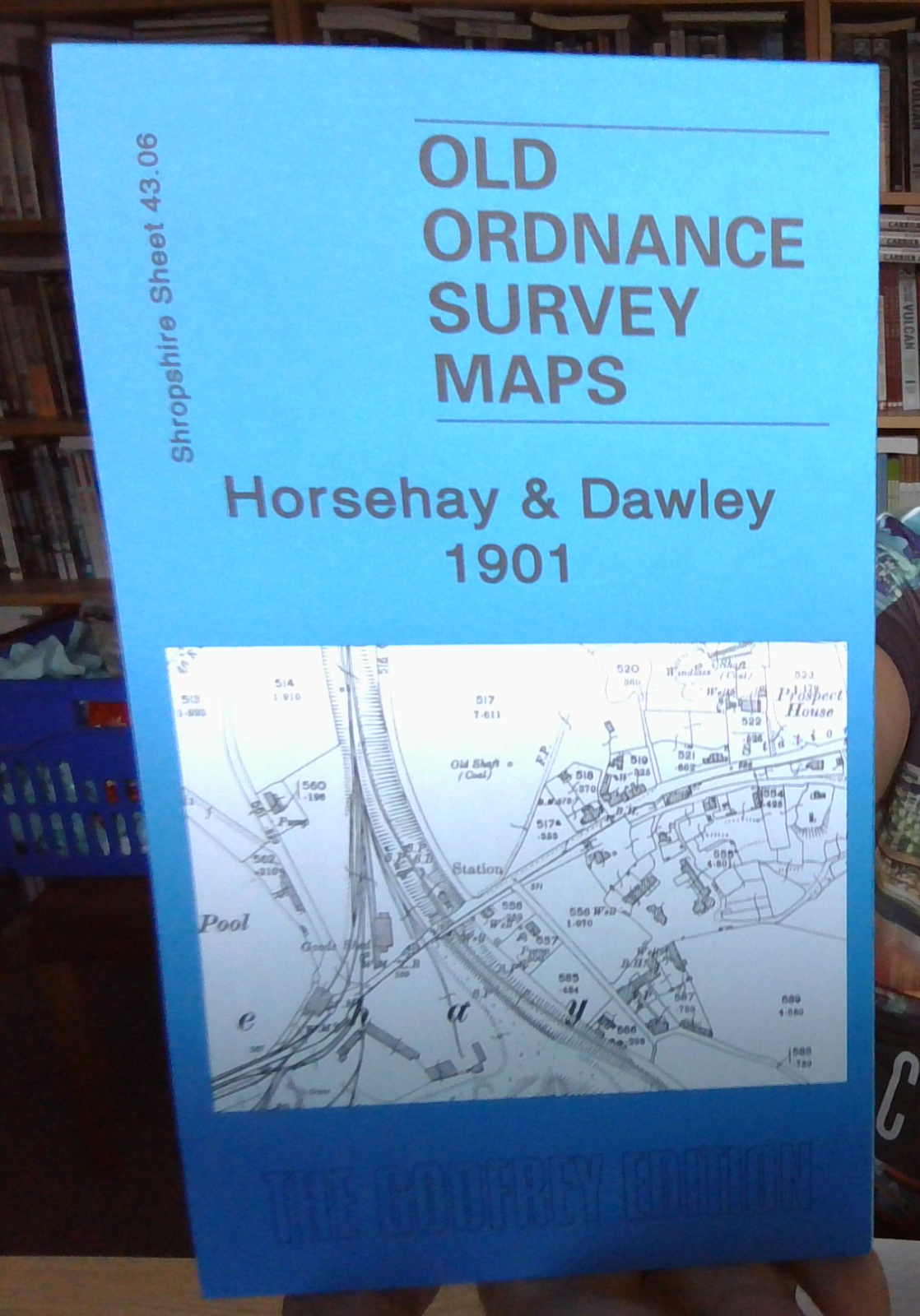 MAP OF Horsehay & Dawley 1901: Shropshire Sheet 43.06, Trinder, Barrie NEW