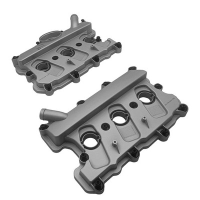 L&R Engine Valve Cover w Gasket Plastic Fits A4 A5 A6 A7 A8 2009-2014