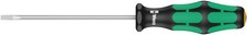 Image of Wera 335 Kraftform Lasertip screwdriver, Slotted 0.6 x 3.5 x 100 mm, 05008015001