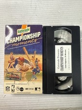VINTAGE Gatorade Championship Moments VHS ~ HTF RARE SPORTS ~ Magic Johnson 