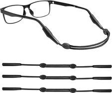 Glasses Strap Sports 3 pcs, Eyeglasses Strap Holder for Kids Women Men, Adjus...