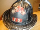 VINTAGE BERLIN U.S.A.  FD CAIRNS SENATOR FIRE HELMET — photo 2