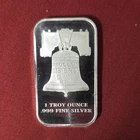 SD Bullion 1 oz .999 Fine Silver Bar Liberty Bell We the People Design