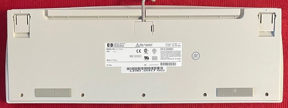 HP SK-2502U Keyboard A4983-60413 English QWERTY NEW -2 - Image 4 of 4