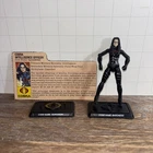 Baroness  25th Anniversary GIJOE G.I. Joe GI JOE Cobra W/ Card & Extra Stand