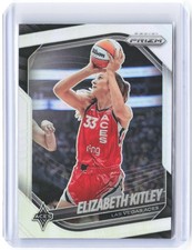 2025 Panini WNBA Prizm Elizabeth Kitley #41 Silver Las Vegas Aces-