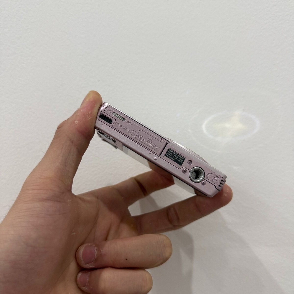 SONY Cyber Shot DSC-W350D 14.1MP Digital Camera Rhinestone Jewel