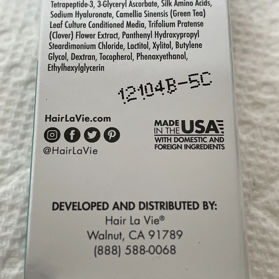 Hair La Vie Lash24 长度提升底霜和睫毛增强精华 AM/PM 配方 — 第 4/4 张图片