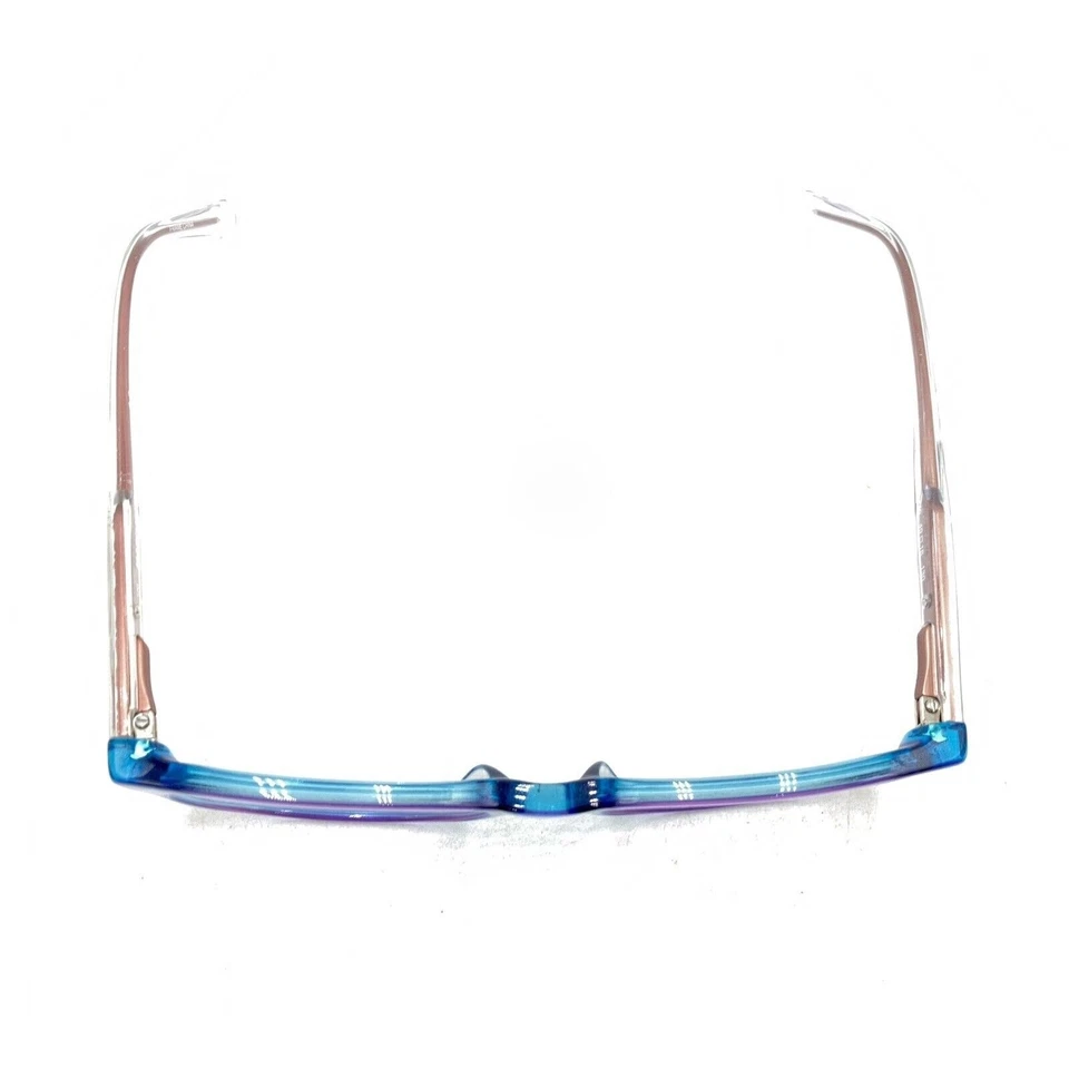 Marcos de gafas azules Marchon NYC Junior M-7500 470 49-16 130 niños de diseño Foto 3 de 4