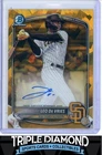 2025 Bowman Chrome Sapphire Leo De Vries Prospect Auto Gold #27/50 U972