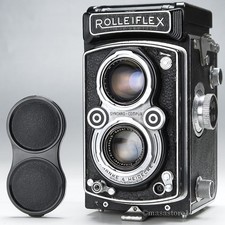 Rollei Rolleiflex 3.5A TLR Camera Franke Heidecke Schneider Xenar 75mm F3.5 Bayo