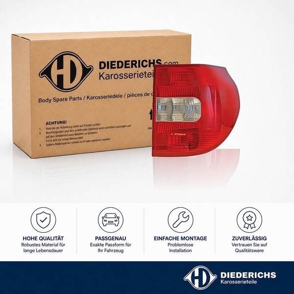 Heckleuchte Rechts Diederichs 7860090 FÜR Skoda RÜCkleuchte Hecklicht-image