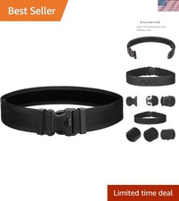 2-Inch Heavy-Duty Tactical Belt with Quick Release - Perfect for Work and Play