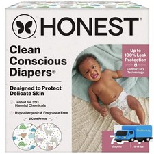The Honest Company Clean Disposable Diapers 1 78CT Above It All Barnyard Babies 0.37 per diaper