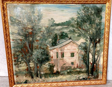 PITTORE ERNESTO MASSIGLIO 1895-1974 -'CASA RUSTICA' GENOVA